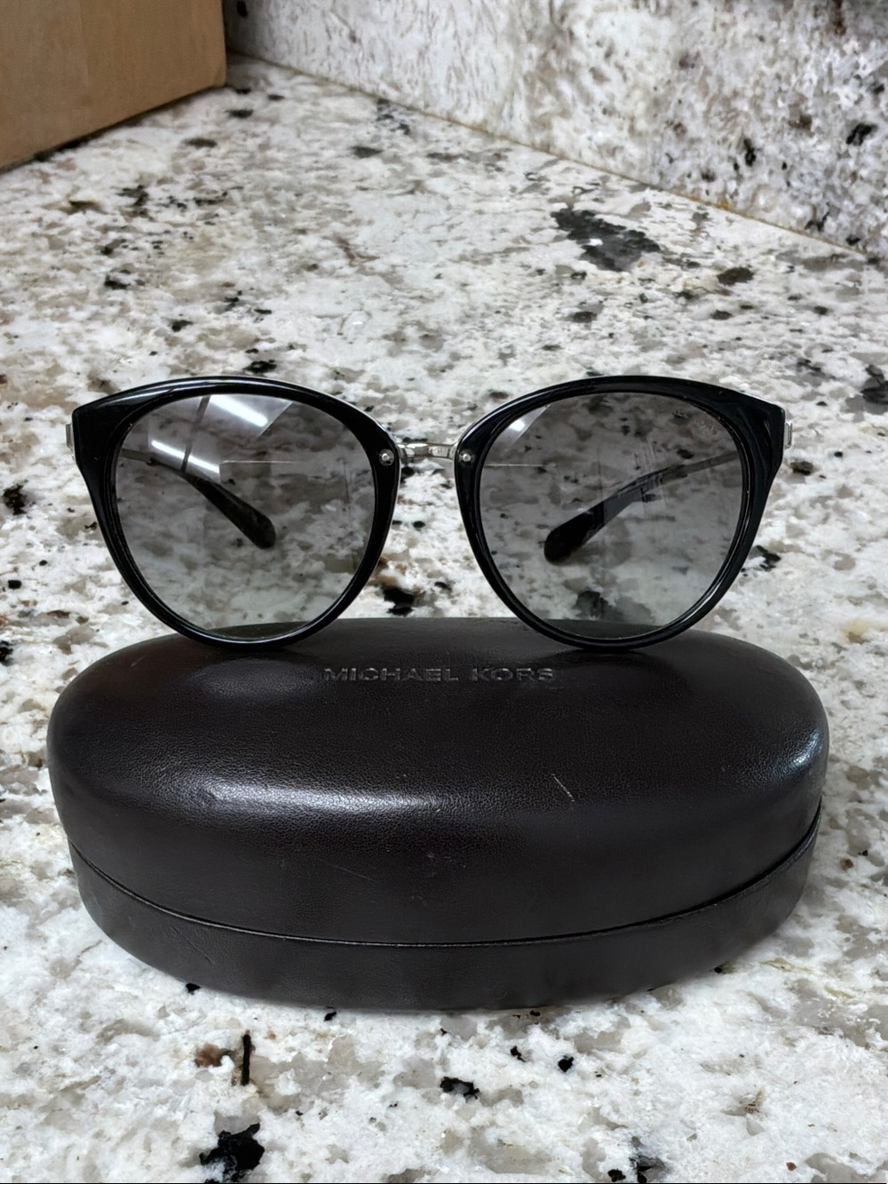Michael Kors Abela III (MK6040) cat-eye sunglasses.